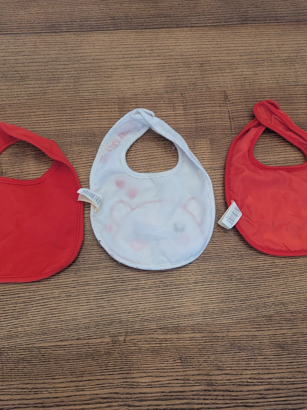 EUC Baby Feeding Bib Burpcloth Bundle Illini Cardinals Mickey Gingham